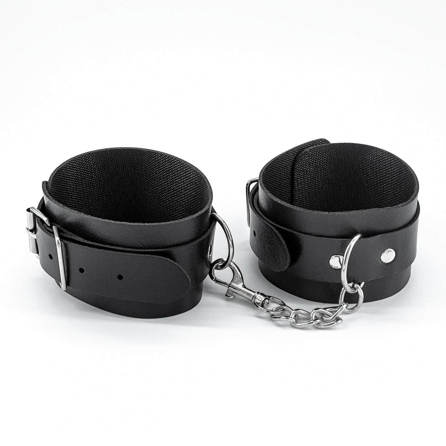 BONDAGE KIT 8 PEZZI NERO ECOPELLE