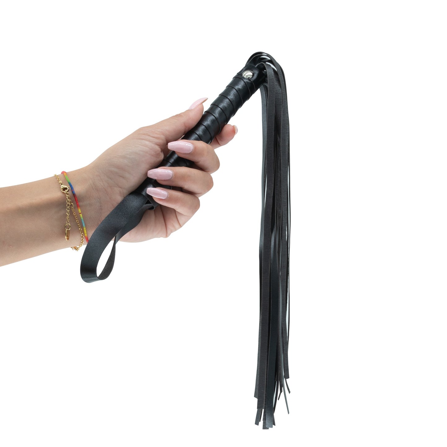 BONDAGE KIT 8 PEZZI NERO ECOPELLE