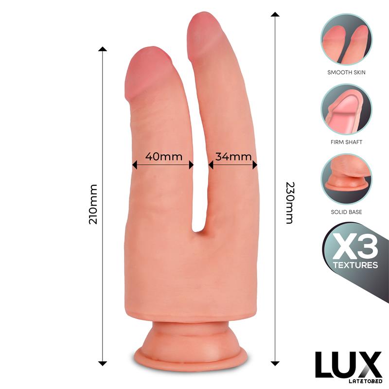 DILDO DOPPIO CON TRIPLA DENSITA'