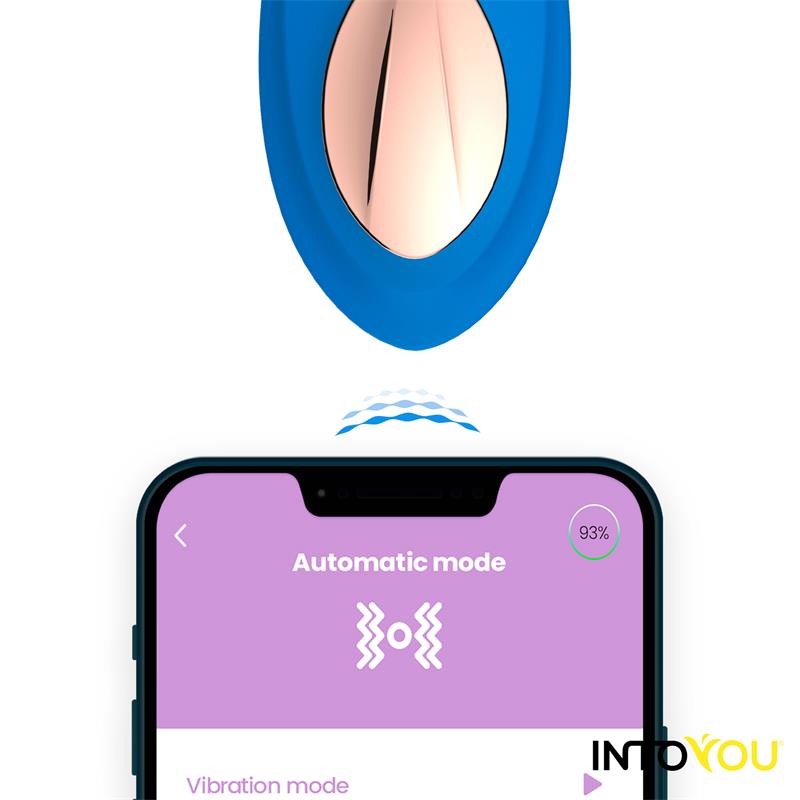 VIBRATORE DA MUTANDINE CON APP -BLU-