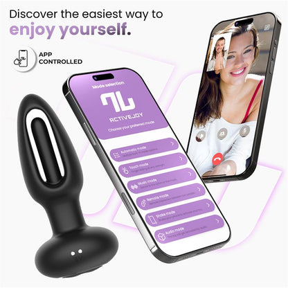 PLUG ANALE ZACK  CON MOVIMENTO E APP