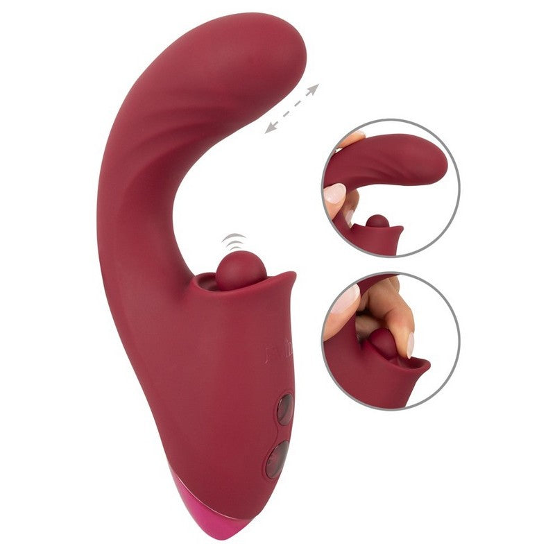 VIBRATORE CON SPINTA E TAPPING