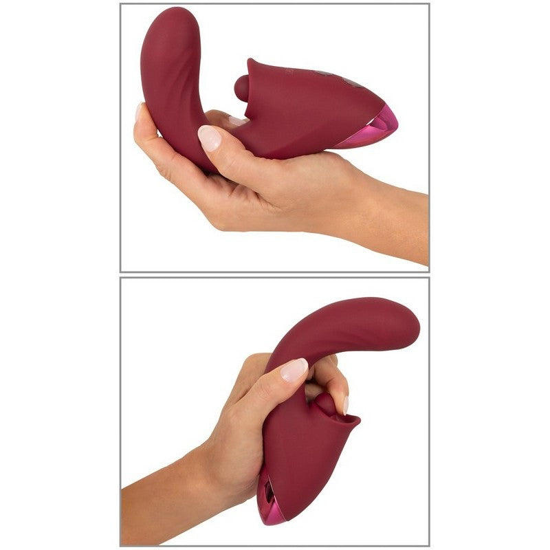VIBRATORE CON SPINTA E TAPPING