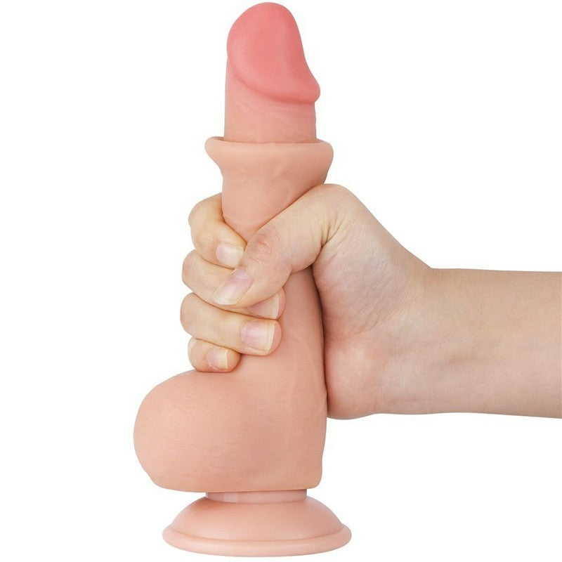 DILDO DOPPIA DENSITA' 19.5 CM