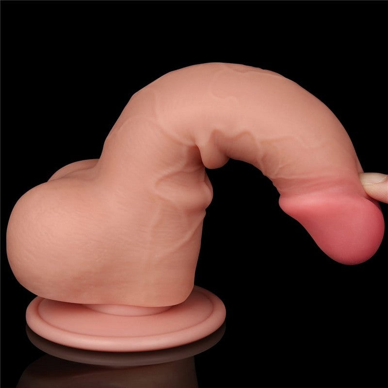 DILDO DOPPIA DENSITA' 19.5 CM