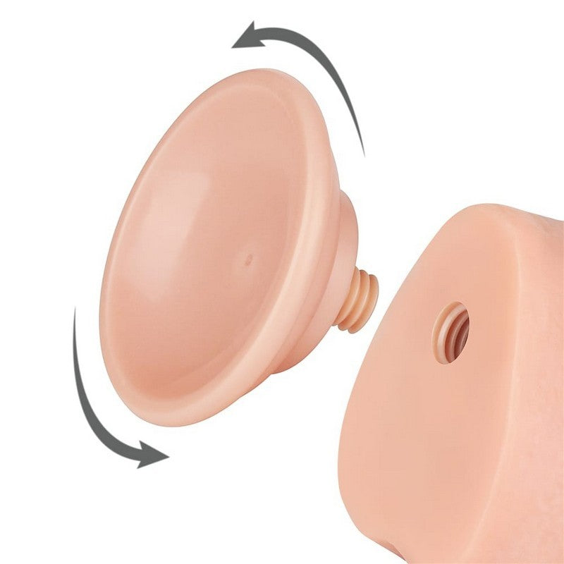 DILDO DOPPIA DENSITA 24 CM