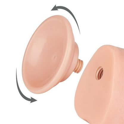 DILDO DOPPIA DENSITA 24 CM