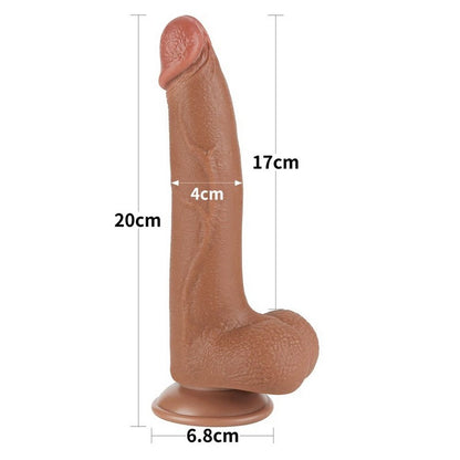 DILDO DOPPIA DENSITA' 20 CM