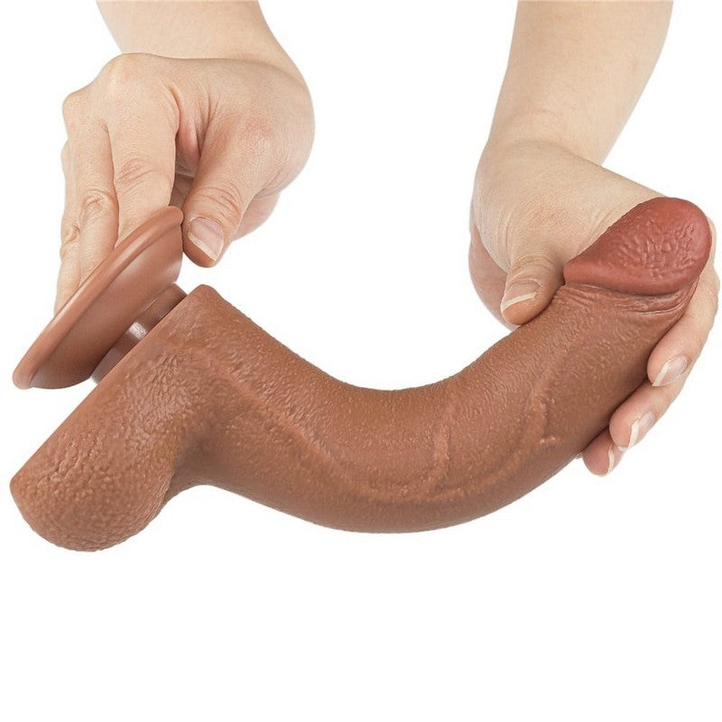 DILDO DOPPIA DENSITA' 20 CM