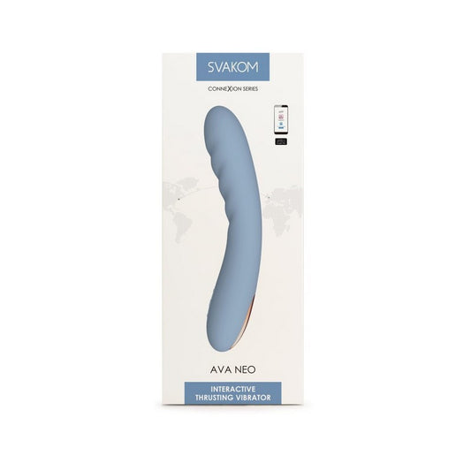 AVA NEO,VIBRATORE CON SPINTA E APP