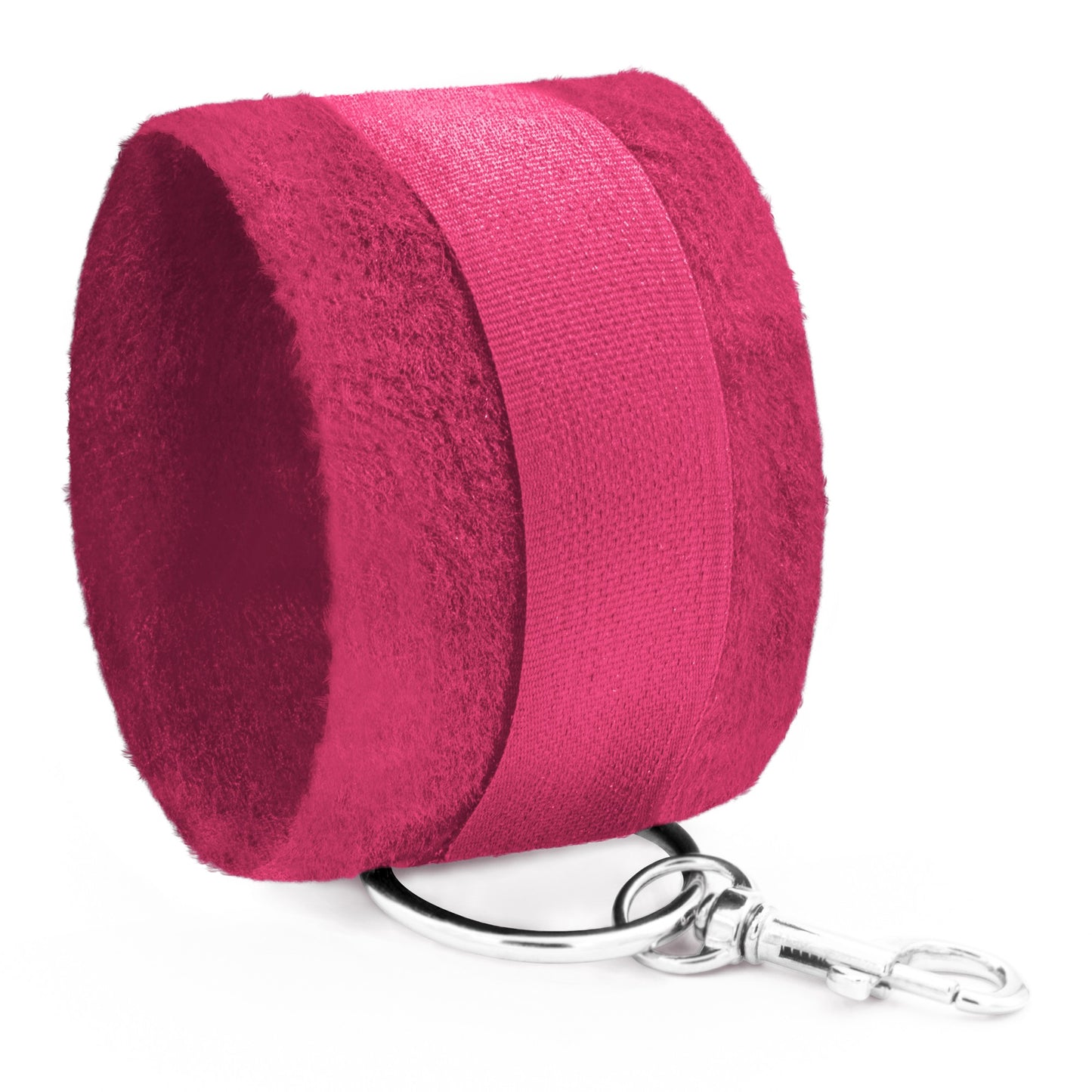 MANETTE  ROSA IN VELCRO TOUGH LOVE CON CATENA EXTRA DA 40 CM