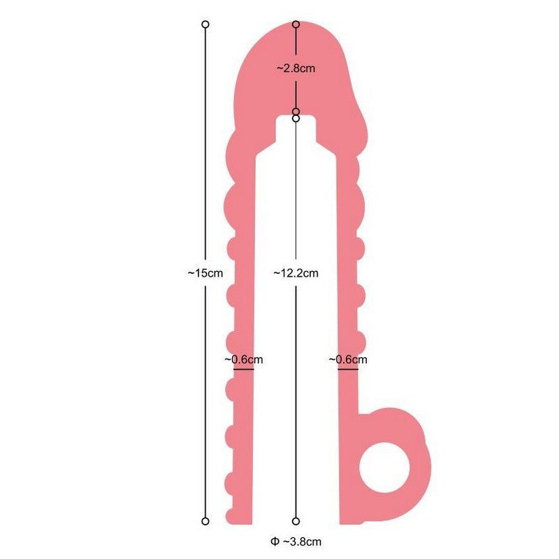 GUAINA PENE TRASPARENTE VIBRANTE S11