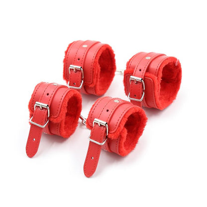 SET BONDAGE 10 PEZZI ROSSO