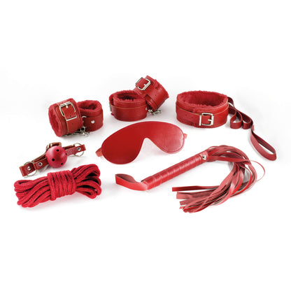 BONDAGE KIT 8 PEZZI ROSSO