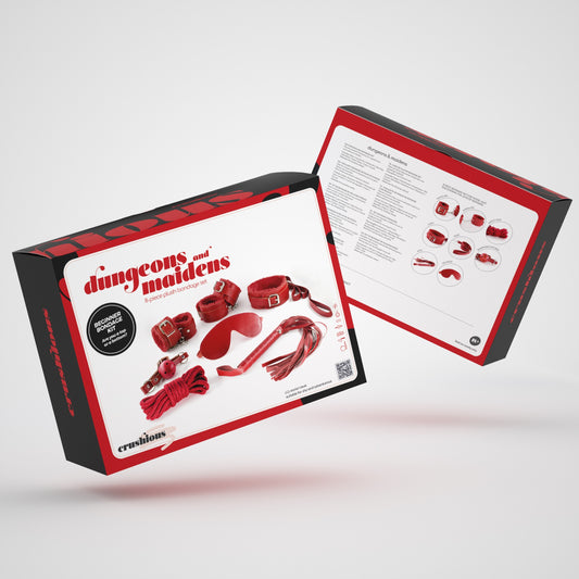 BONDAGE KIT 8 PEZZI ROSSO