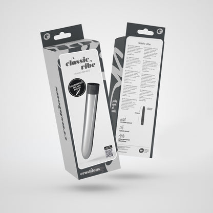 VIBRATORI CLASSIC VIBE CRUSHIOUS ARGENTO