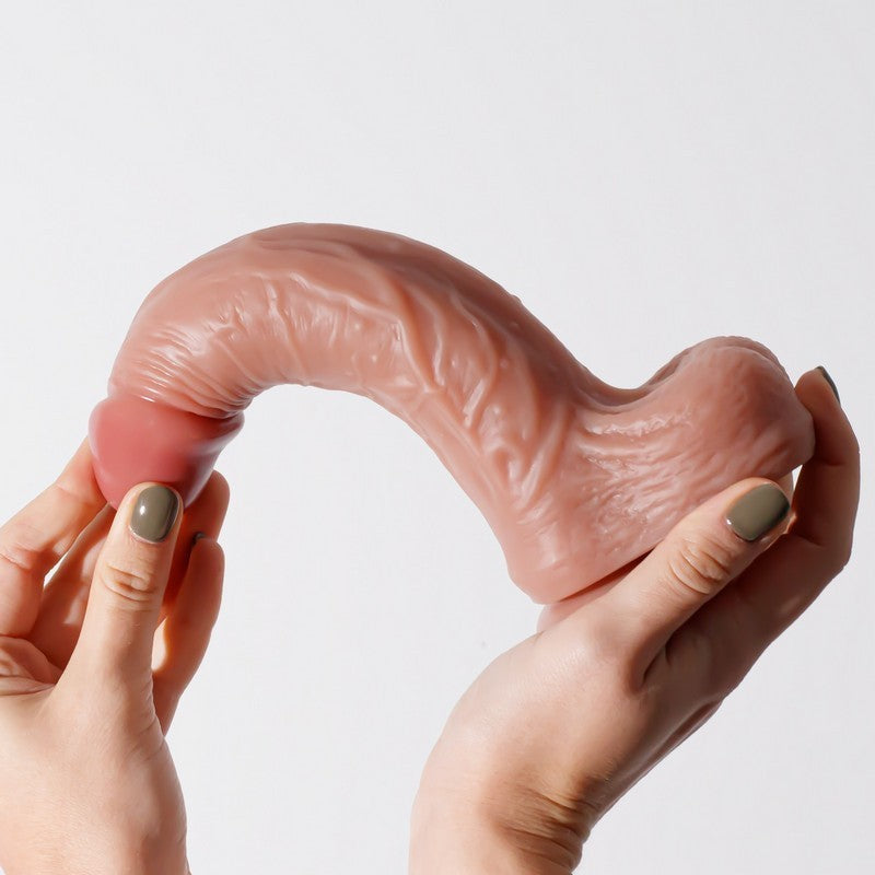 DILDO INVITIKTUS 22 CM IN SILICONE LIQUIDO