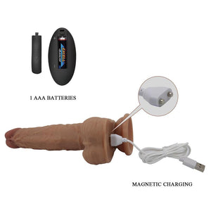 DILDO VIBRANTE CON SPINTA JONATHAN