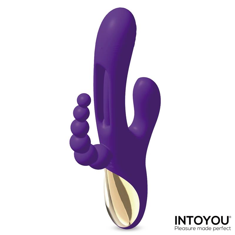 VIBRATORE TRIYA CON LINGUA E PALLINE ANALI
