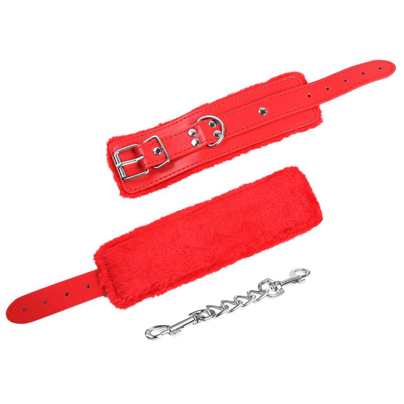 SET BONDAGE 10 PEZZI ROSSO