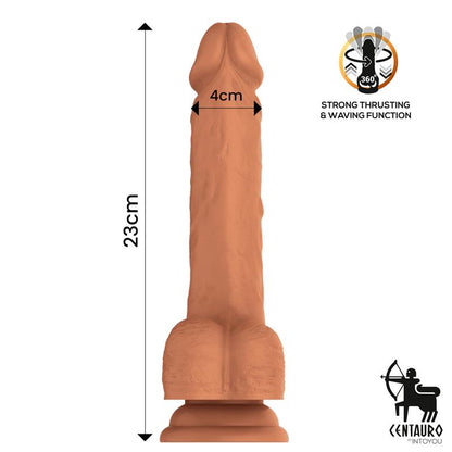DILDO QUINTUS CON SPINTA E ONDEGGIAMENTO E VIBRAZIONE