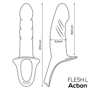 STRAP ON CON DILDO CAVO TAGLIA L