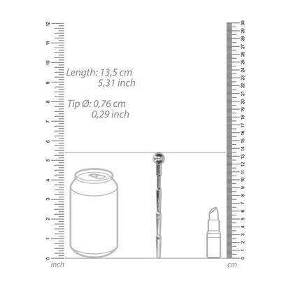 DILATATORE URETRA ACCIAIO IRREGOLARE 8 MM
