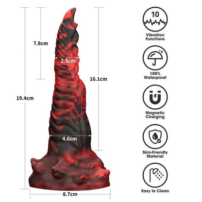 DILDO MONSTER SAVAGE VIBRANTE