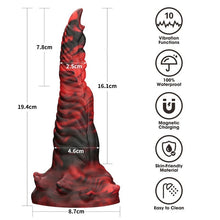 Carica l&#39;immagine nel visualizzatore di Gallery, DILDO MONSTER SAVAGE VIBRANTE
