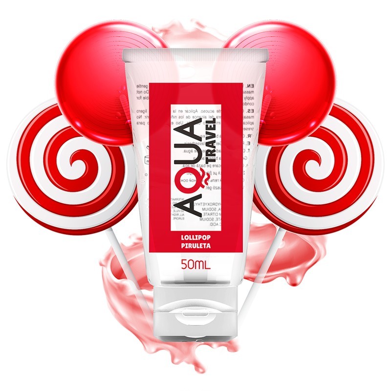 LUBRIFICANTE A BASE ACQUA AL GUSTO LOLLIPOP - 50 ML