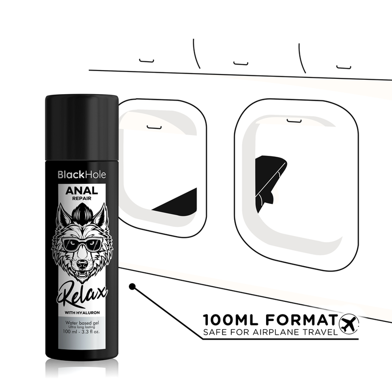 LUBRIFICANTE ANALE BLACK HOLE - RIPARAZIONE ANALE