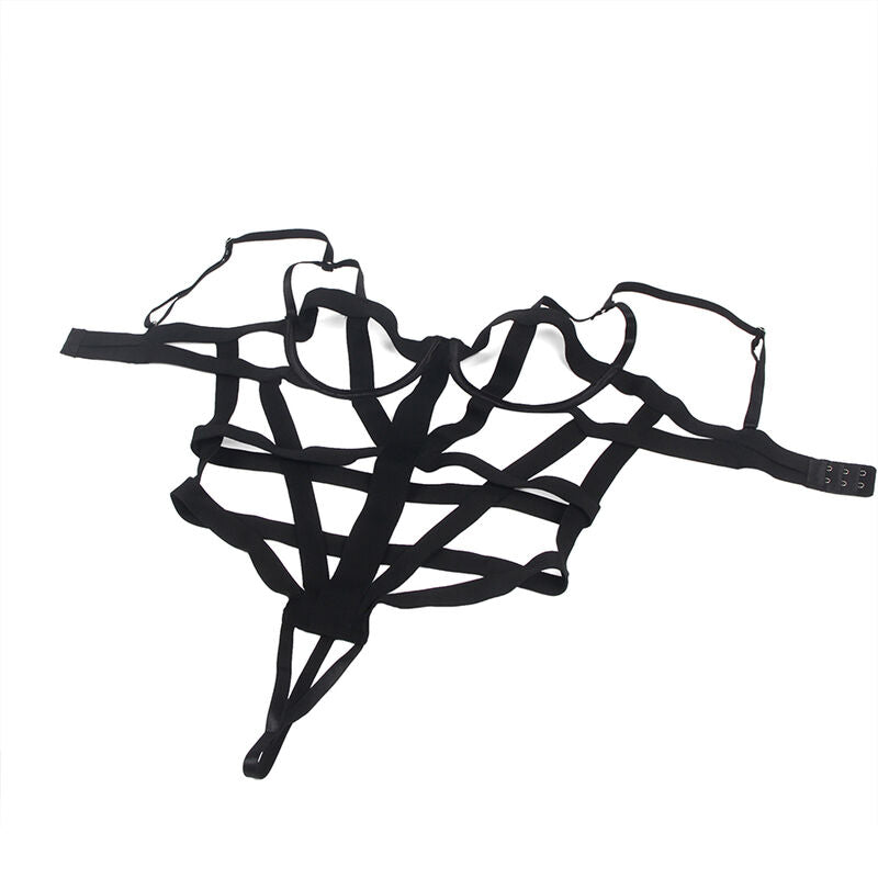 BODY STRINGATO CON APERTURA