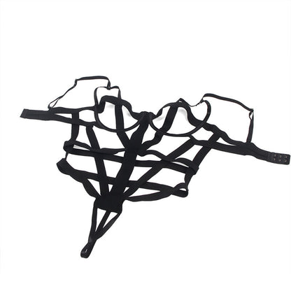BODY STRINGATO CON APERTURA