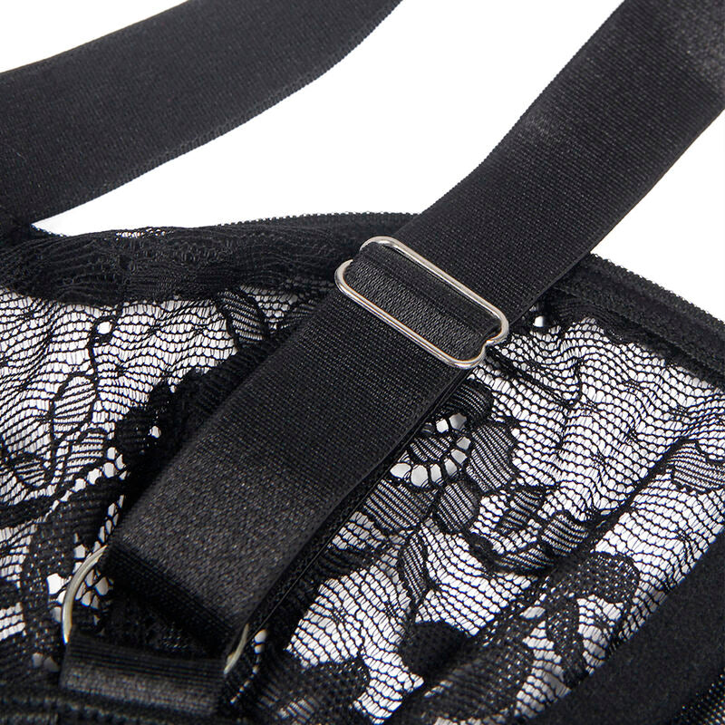 BODY IN PIZZO CON GIARRETTIERA