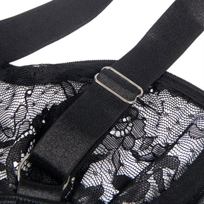 BODY IN PIZZO CON GIARRETTIERA