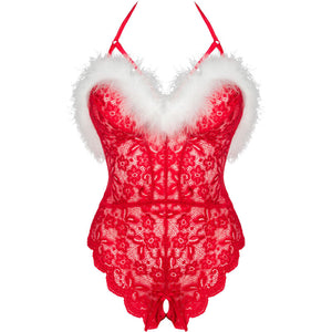 BODY IN PIZZO VERSIONE NATALIZIA
