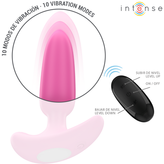 ROSS ANAL PLUG 10 VIBRAZIONI ROSA TELECOMANDO