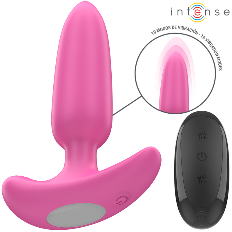 ROSS ANAL PLUG 10 VIBRAZIONI ROSA TELECOMANDO