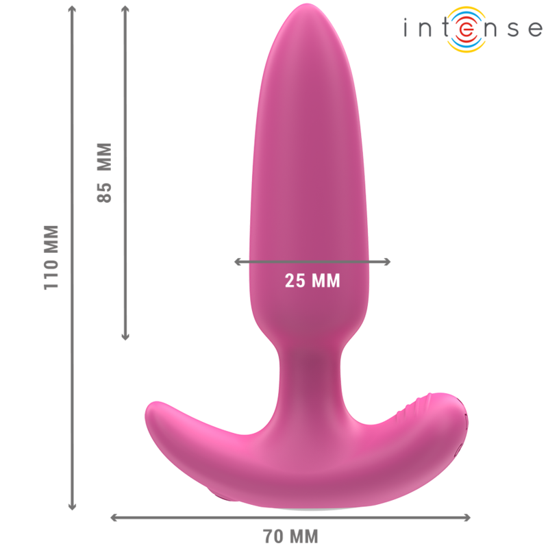 ROSS ANAL PLUG 10 VIBRAZIONI ROSA TELECOMANDO