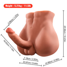 Carica l&#39;immagine nel visualizzatore di Gallery, BERLETT,DILDO E PARTE ANALE CON MOVIMENTO ULTRA REALISTICO
