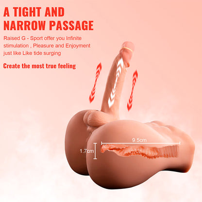 BARTLETT,DILDO E PARTE ANALE CON MOVIMENTO ULTRA REALISTICO