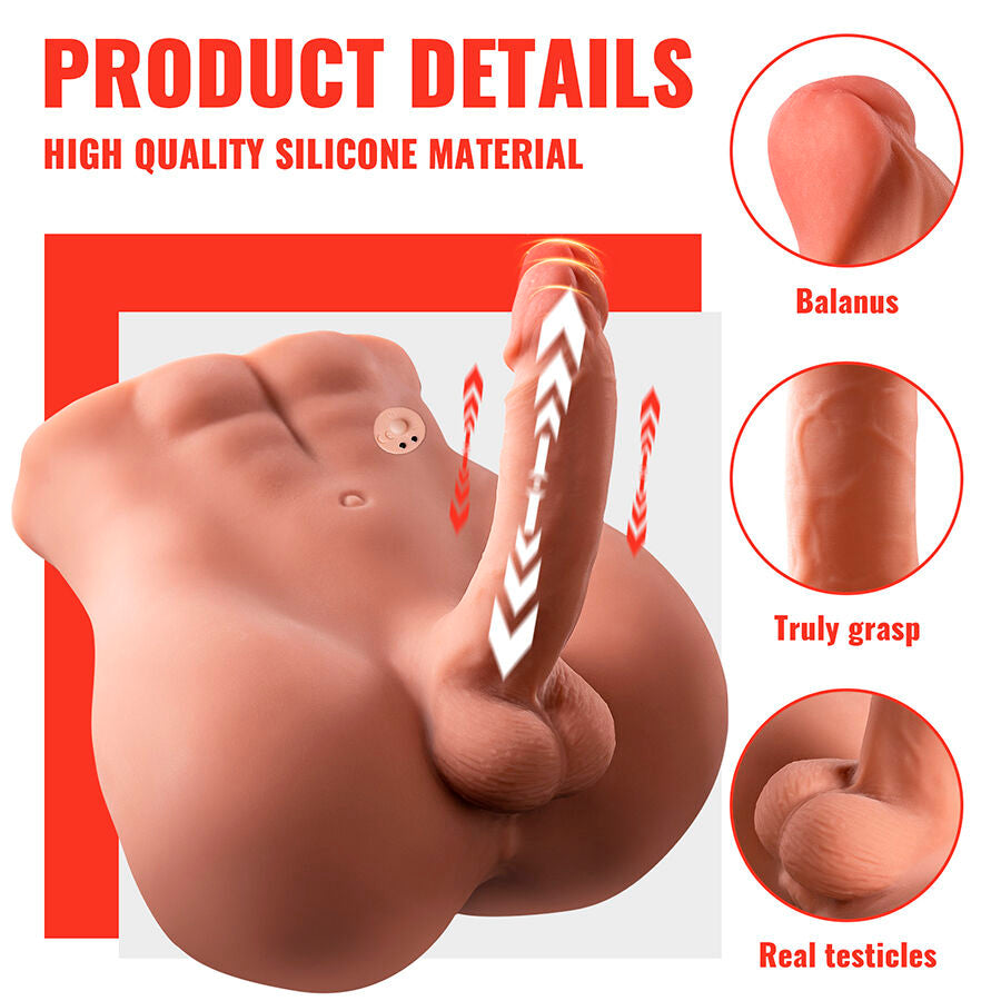 BARTLETT,DILDO E PARTE ANALE CON MOVIMENTO ULTRA REALISTICO