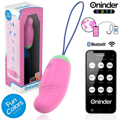 UOVO VIBRO-ROTANTE IN SILICONE 360° CON APP