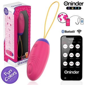 UOVO IN SILICONE CON VIBRO-ONDA CON  APP