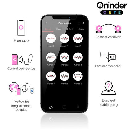 UOVO VIBRO-ROTANTE IN SILICONE 360° CON APP