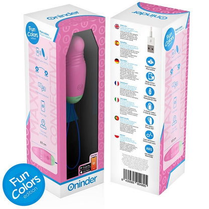 UOVO VIBRO-ROTANTE IN SILICONE 360° CON APP