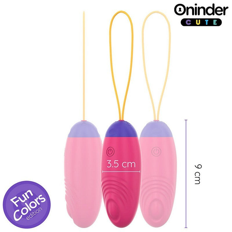 UOVO IN SILICONE CON VIBRO-ONDA CON  APP