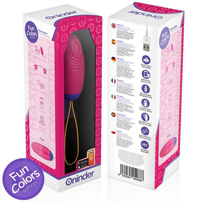 UOVO IN SILICONE CON VIBRO-ONDA CON  APP