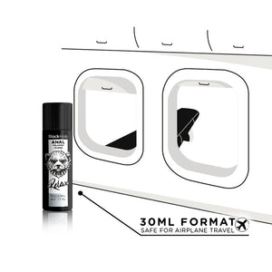 LUBRIFICANTE ANALE RILASSANTE AL  SILICONE CON OLIO JOJOBA 30 ml