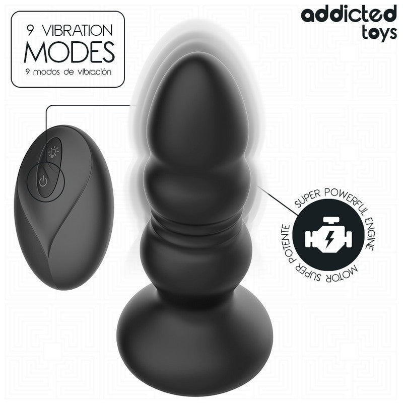 ANAL PLUG CON MOVIMENTO E VIBRAZIONE